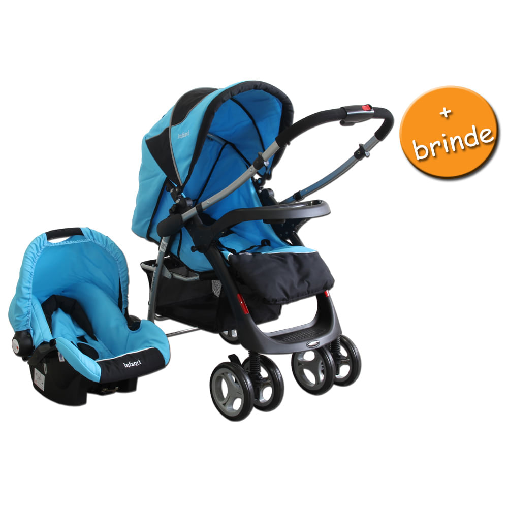 Carrinho Travel System Burigotto Convert Multi Posições Sem Base –  Capuccino