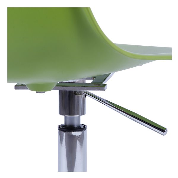 Cadeira de Escritório Eames Eiffel Giratória Verde