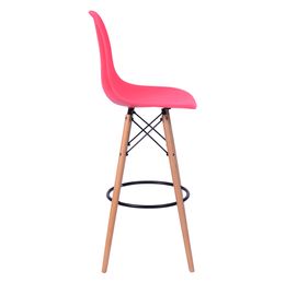 Banqueta Eiffel em PP Vermelho - OR 6602