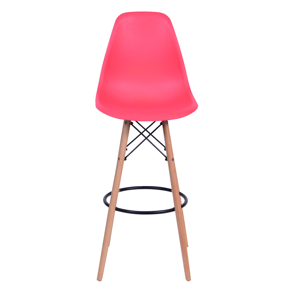 Banqueta Eiffel em PP Vermelho - OR 6602