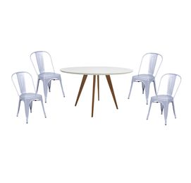 Conjunto-Mesa-Square-Red-Tampo-Branco-Fosco-88---4-Cadeiras-Tolix-Cinza-Metalico