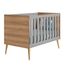 Berco-Mini-Cama-Retro-Theo-com-Kit-Pe-em-Madeira-Natural---Cinza-Fosco-com-Mezzo