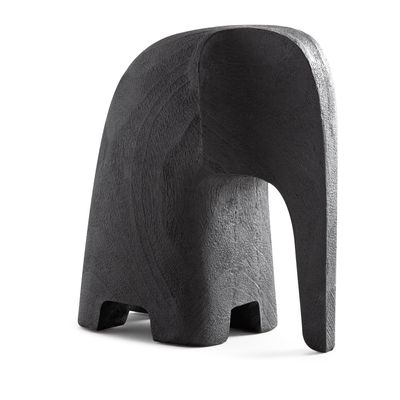 escultura-elefante-em-poliresina-preta