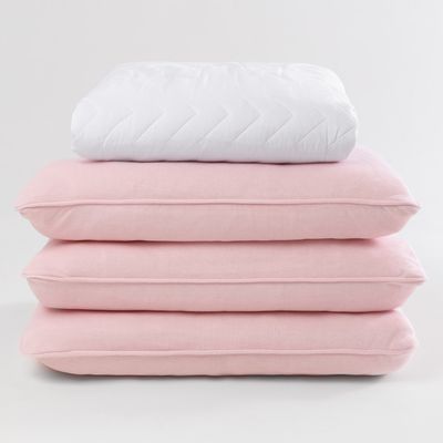 kit-cama-de-solteiro-tricot-4-pecas-rosa