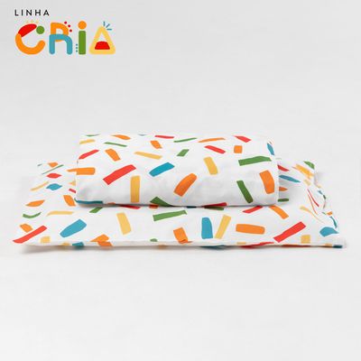 lencol-com-elastico-para-berco-e-fronha-granulado-colorido-com-logo