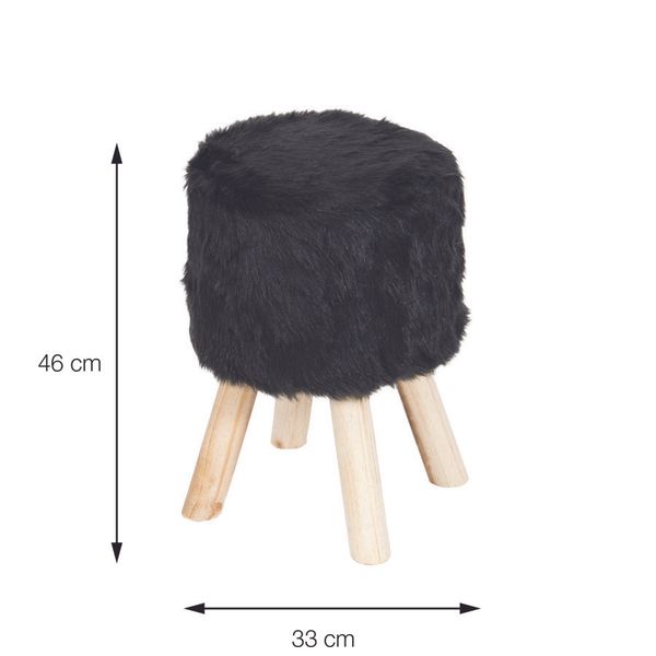 puff-big-peludo-preto-base-madeira-or-6625