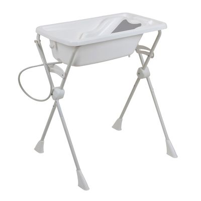 Banheira de Bebê Dobrável com Assento Burigotto Millênia – Branco