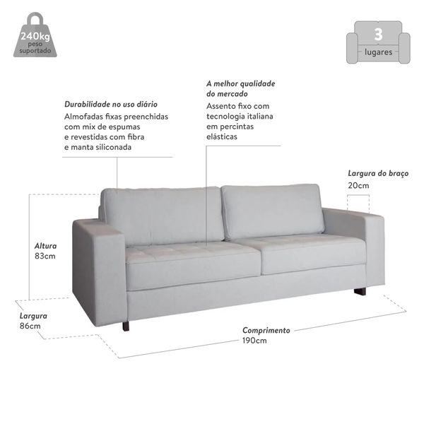 -Sofa-Flip-Silver-Cinza-Claro-190cm-medidas