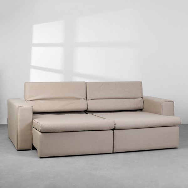 sofa-italia-retratil-trama-miuda-bege-206-assentos-abertos-e-sem-almofadas