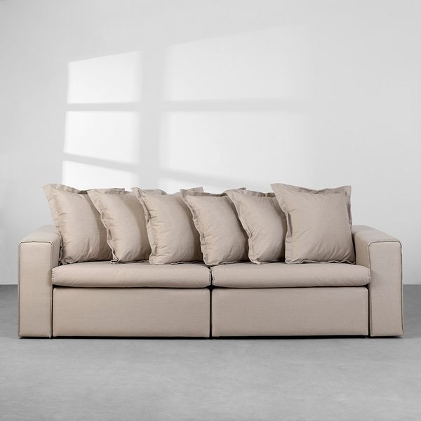 sofa-italia-retratil-trama-miuda-bege-206-frente