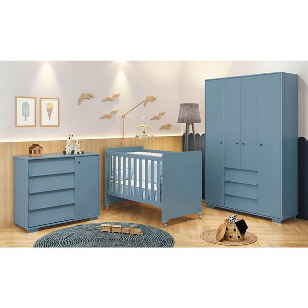 guarda-roupa-infantil-4-portas-3-gavetas-azul-ambientada