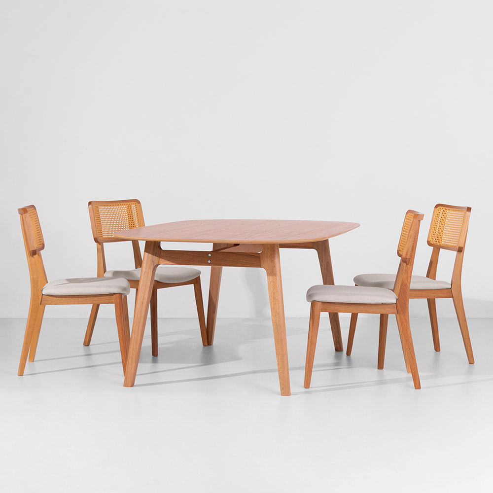 Mesa de Jantar com 4 Cadeiras (19681)