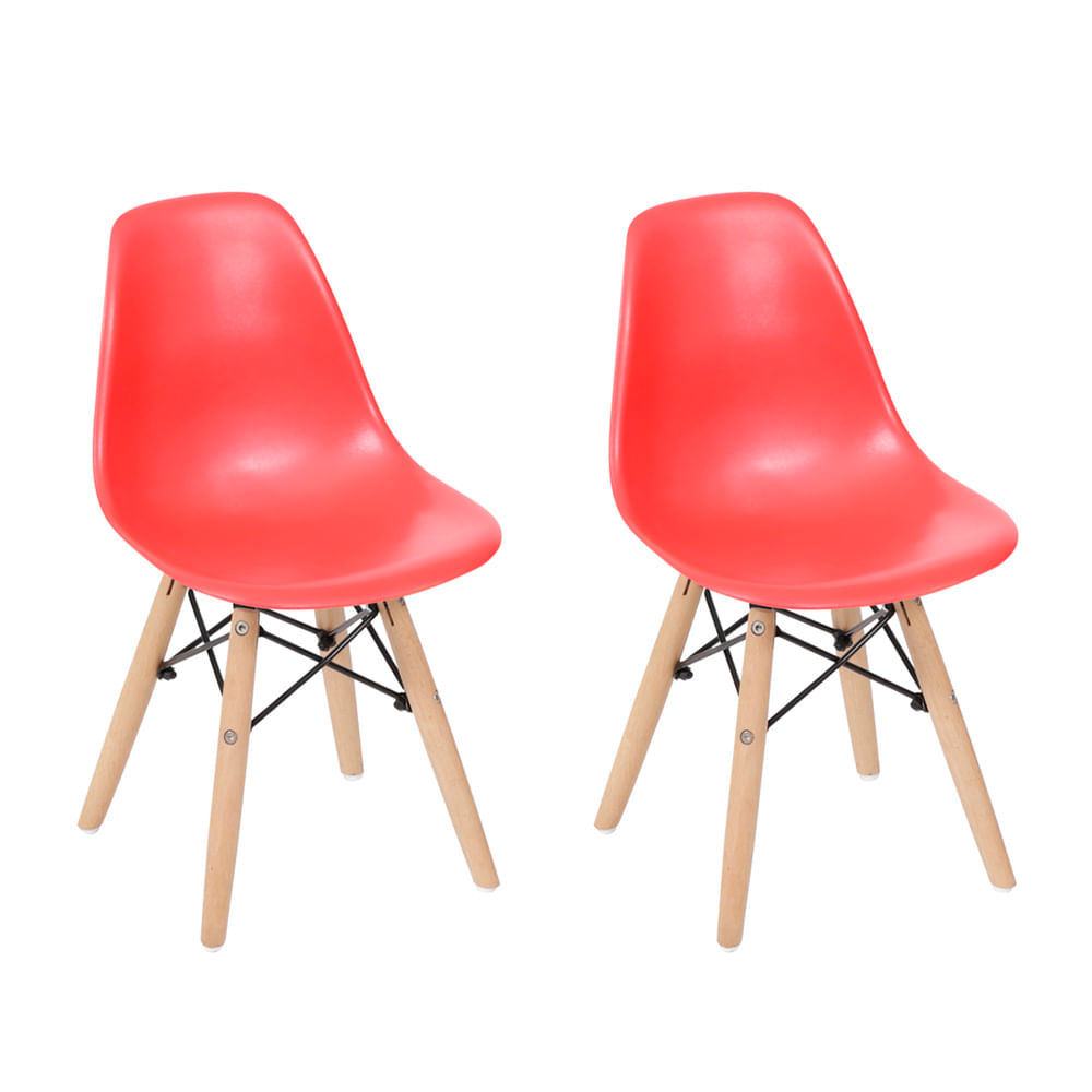 conjunto-cadeiras-eiffel-infantil-vermelha