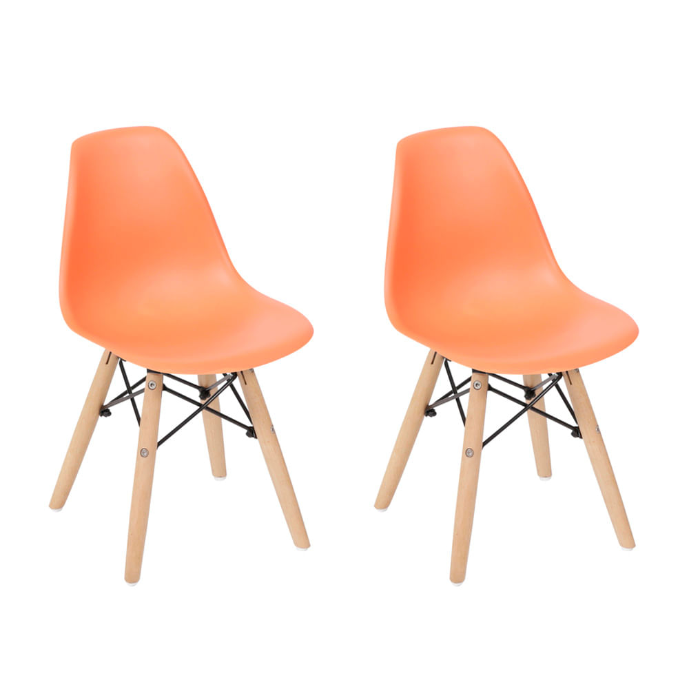 conjunto-cadeiras-eiffel-infantil-laranja