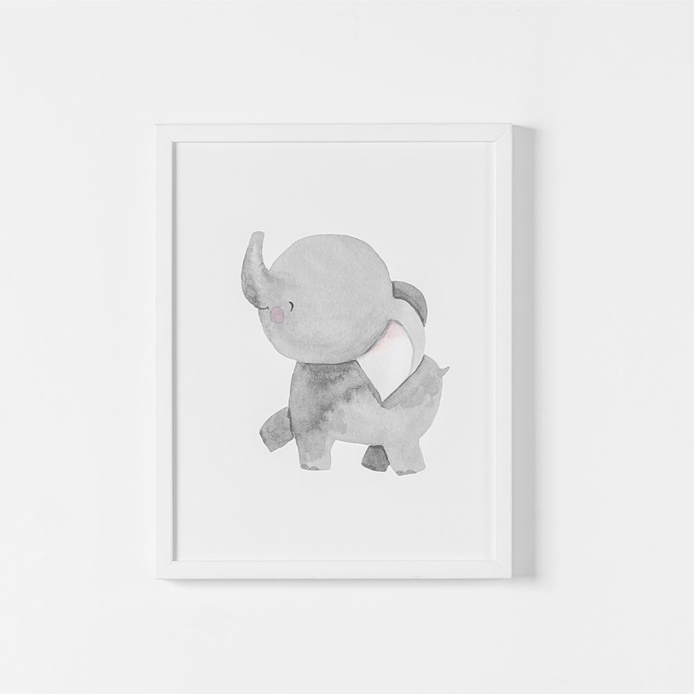 quadro-baby-elefante-branco-30x40cm1