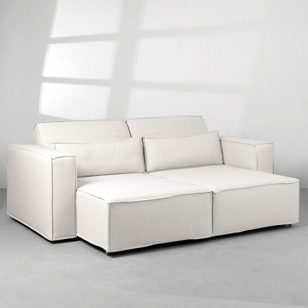 sofa-mango-retratil-bege-cru-246m-reclinado-e-aberto