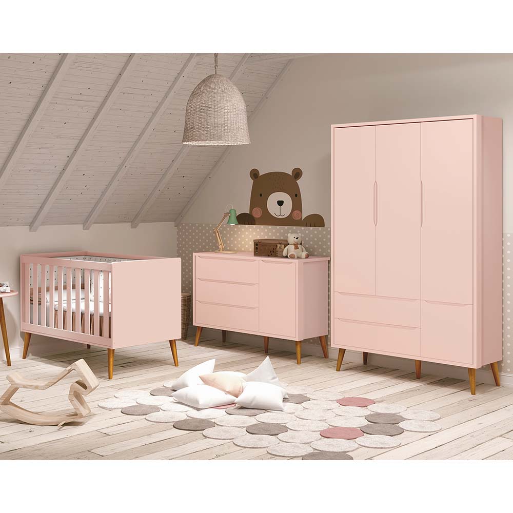 kit-quarto-infantil-theo-rosa-guarda-roupa-3-portas-comoda-berco