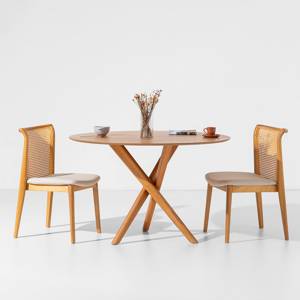 conjunto-mesa-de-jantar-thai-redonda-carvalho-americano---1,20m-+-cadeiras-malai-encosto-palha-natural-2-cadeiras