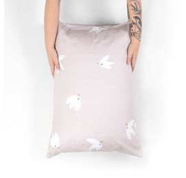 par-de-fronha-de-solteiro-passaros-rosa-ambiente