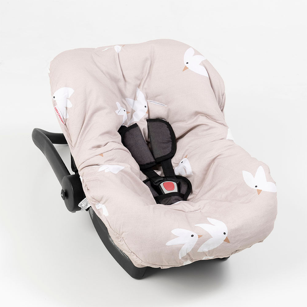 capa-bebe-conforto-passaros-rosa-diagonal capa-bebe-conforto-passaros-rosa-diagonal