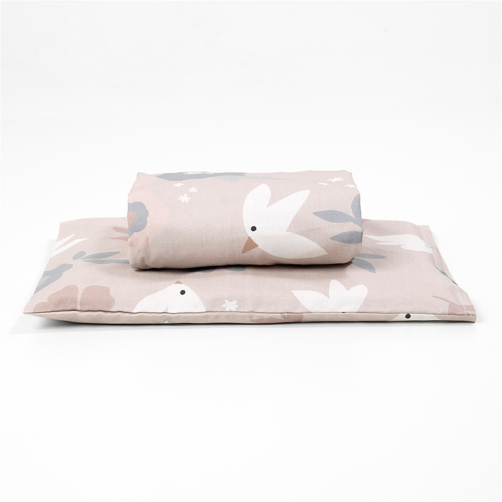 lencol-mini-cama-com-elastico-e-fronha-floral