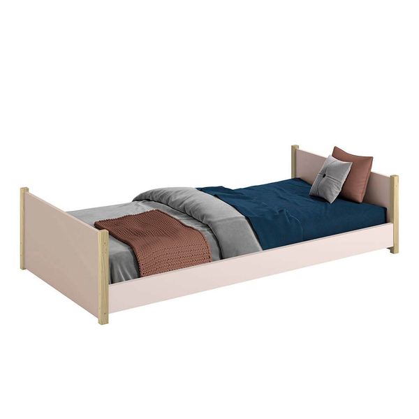 cama-evolutiva-2em1-ravi-com-pes-madeira-natural-rosa-fosco-baixa