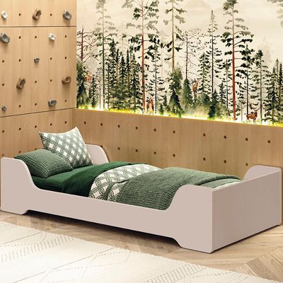 cama-infantil-evolutiva-zaki-2-em-1-rosa-fosco-ambiente-montessoriana