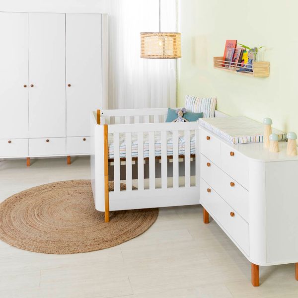 kit-quarto-infantil-curvo-pina---berco-mini-cama-branco-e-amendoa---comoda-4-gavetas-guarda-roupa