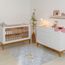 kit-quarto-infantil-elfe-branco-fosco---comoda-4-gavetas-e-1-porta---berco-mini-cama-noah-wood-com-pes-em-madeira