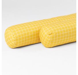 par-de-rolinho-lateral-para-berco-110-xadrez-amarelo-e-branco-selo
