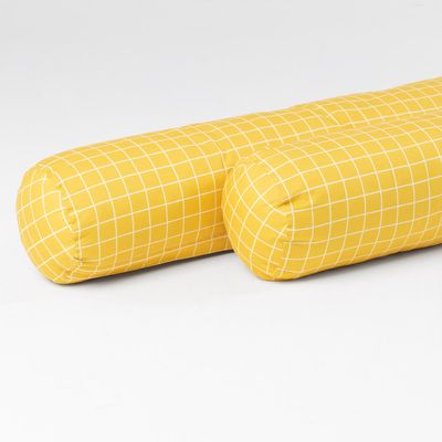 par-de-rolinho-lateral-para-berco-110-xadrez-amarelo-e-branco-selo