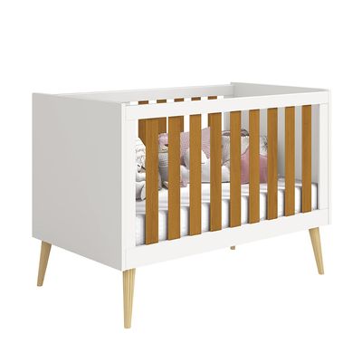 kit-quarto-infantil-elfe-branco-fosco-e-savana---comoda-4-gavetas---guarda-roupa---berco-noah-com-pe-berco