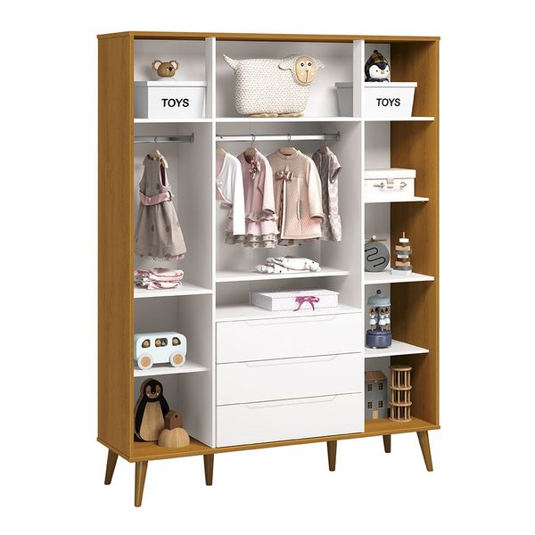 kit-quarto-infantil-elfe-branco-e-savana-guarda-roupa-interior