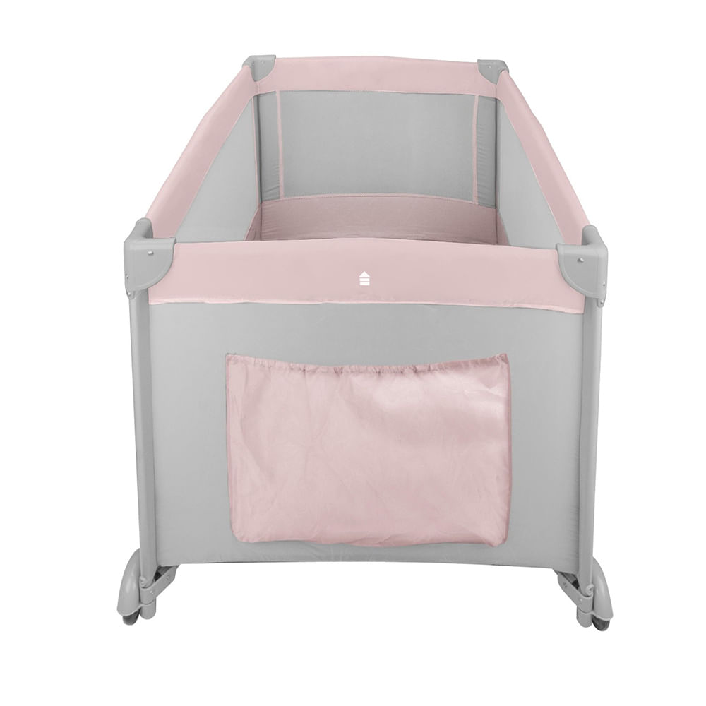 Berço Cercado Soft - Cinza | Abra Cadabra