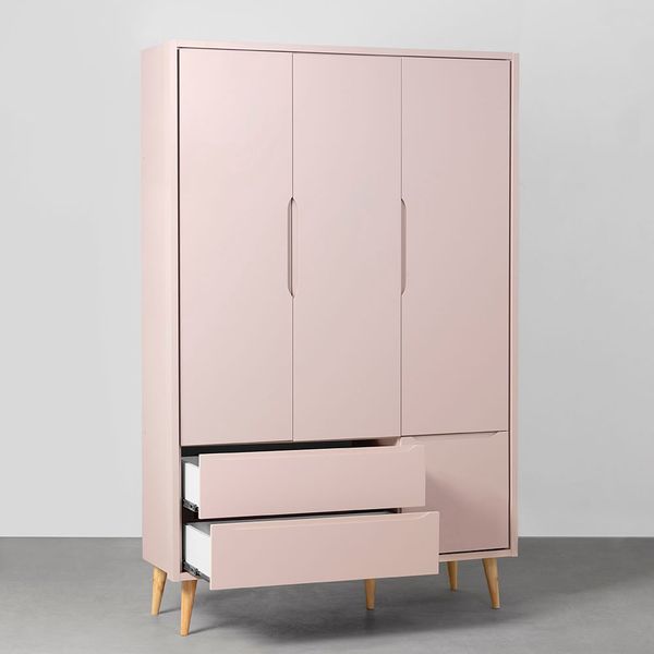 guarda-roupa-retro-theo-3-portas-com-pes-madeira-natural-rosa-gavetas