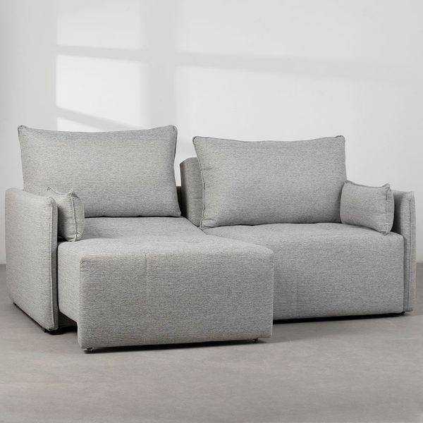 sofa-ming-retratil-cinza-mesclado-meio-aberto