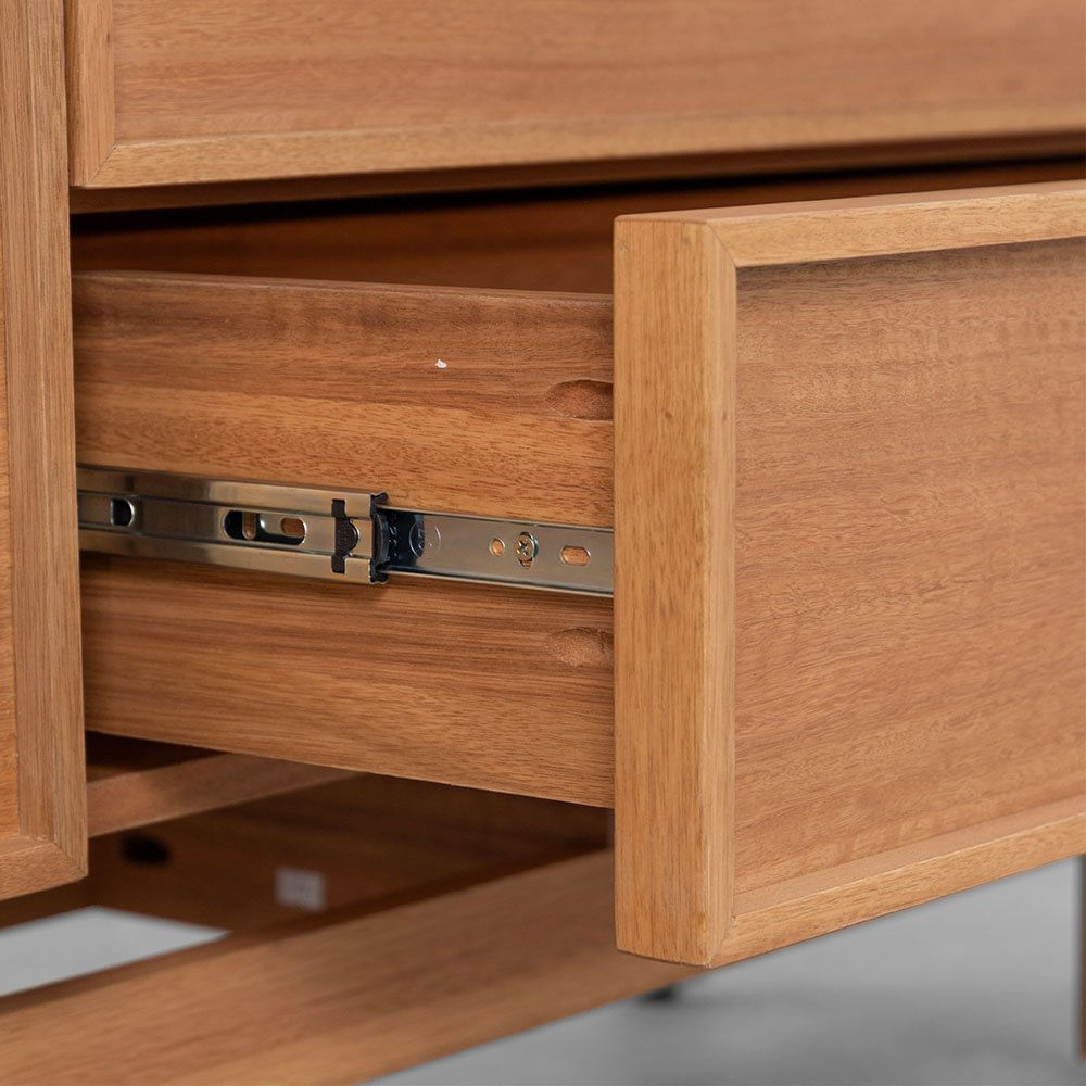 NORAsテーブル900 typeA Balcão Celeste Kappesberg 100% MDF 1 Porta Nogueira 60cm