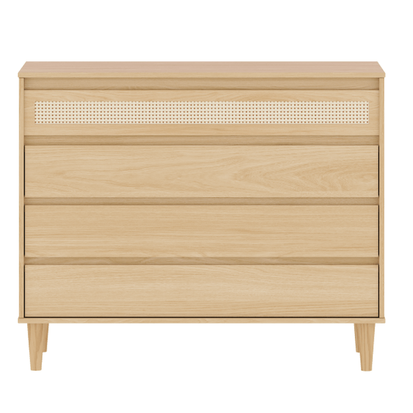 comoda-4-gavetas-paglia-tela-rattan-carvalho-malva-frente