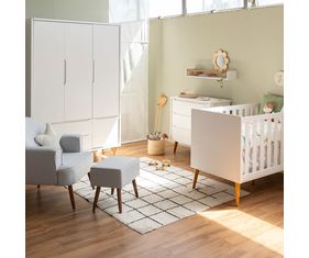 kit-quarto-infantil-theo-com-pes-retro-mel---berco---comoda-3-gavetas---guarda-roupa-3-portas---polt