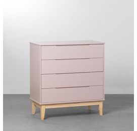comoda-elfe-4-gavetas-com-pes-square-em-madeira-natural-rosa-fosco
