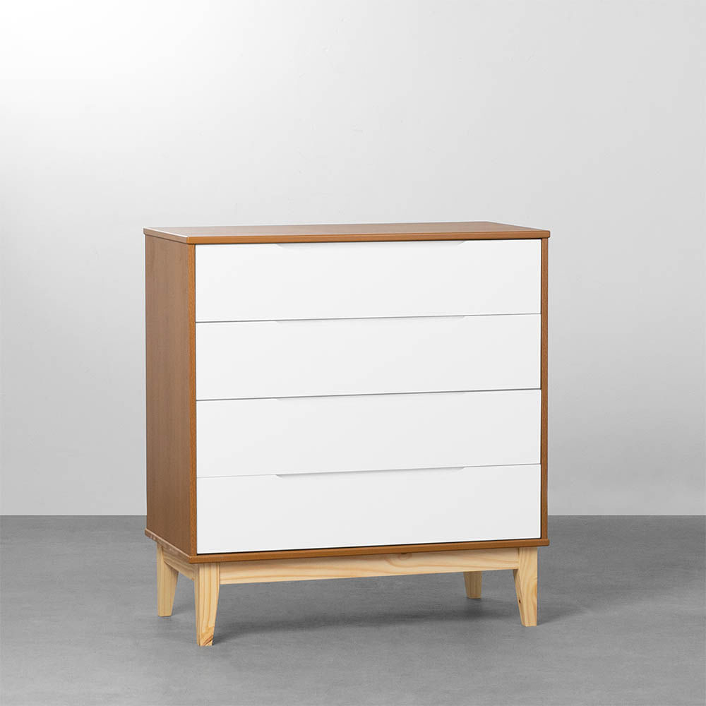 comoda-4-gavetas-elfe-com-pes-em-madeira-natural-branco-fosco-diagonal