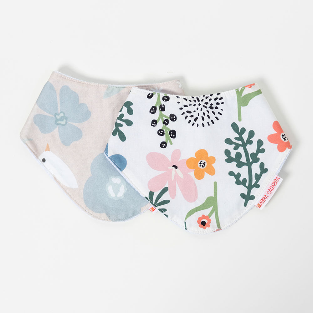 kit-2-babadores-impermeaveis-passaros-flores--