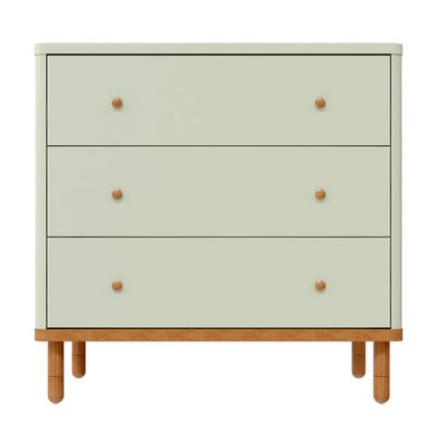 Comoda-Joy-3-Gavetas-V2---Verde-Old_Madeira---frontal