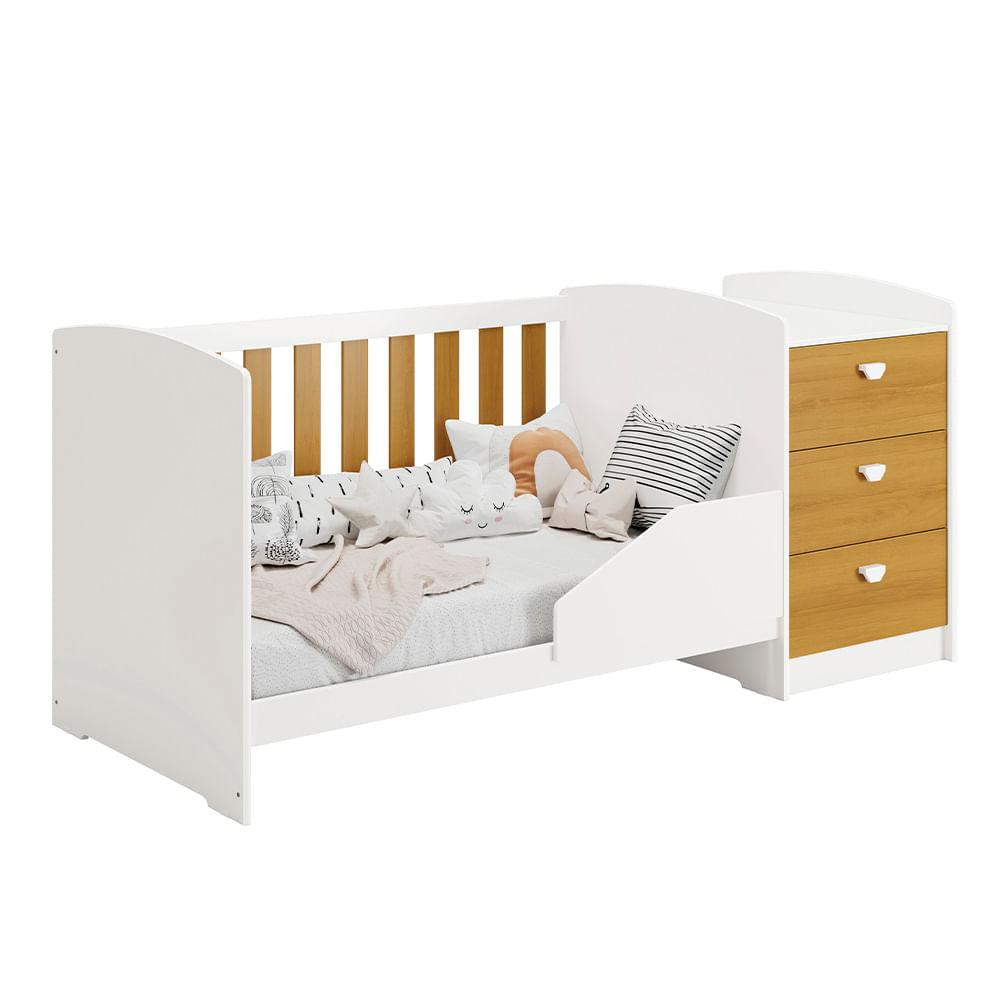 berco-multifuncional-3-em-1-atlanta-branco-fosco-e-savana-versao-mini-cama