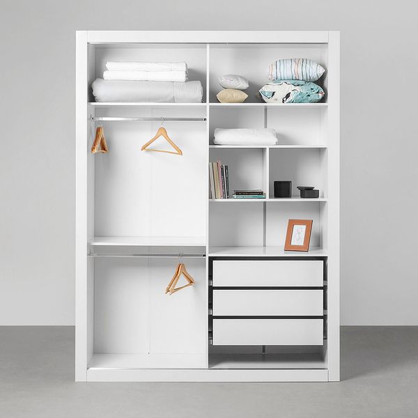 kit-quarto-infantil-branco-fosco-armario-prince-aberto