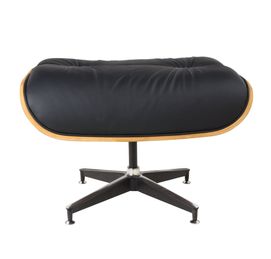 Puff-Charles-Eames-Couro-Natural-Preto