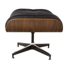 Puff-Charles-Eames-Couro-Natural-Preto