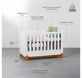 berco-mini-cama-lotus-com-frisos---rosa-fosco