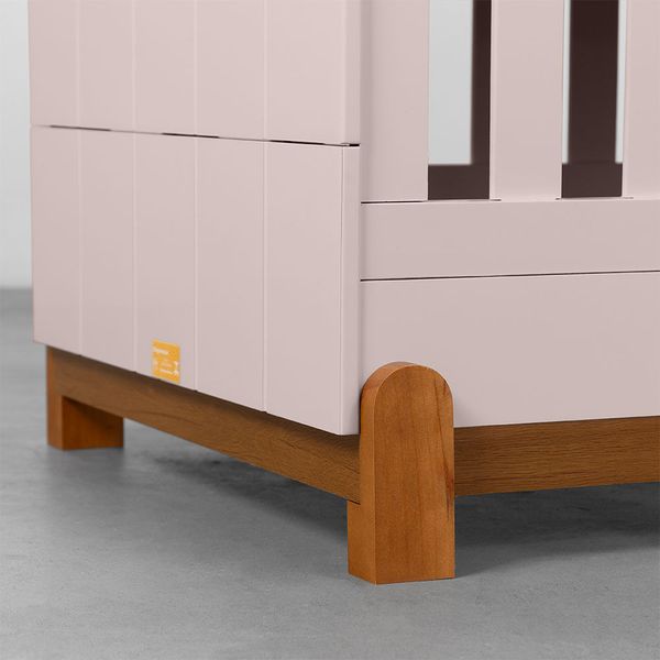 berco-mini-cama-lotus-com-frisos---rosa-fosco