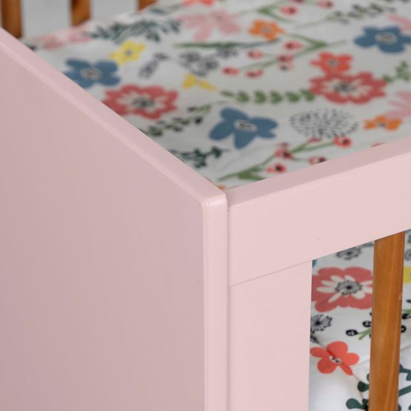 berco-mini-cama-noah-wood-classic-rosa-fosco-com-kit-pe-retro